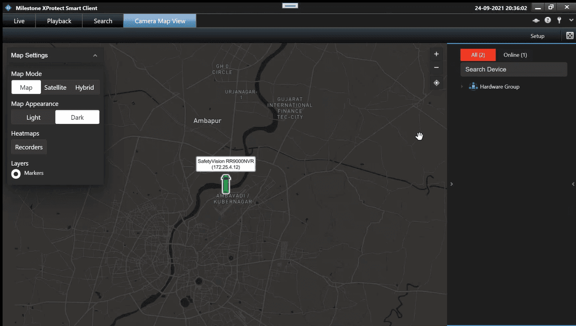 Milestone XProtect Mobile Plug-in